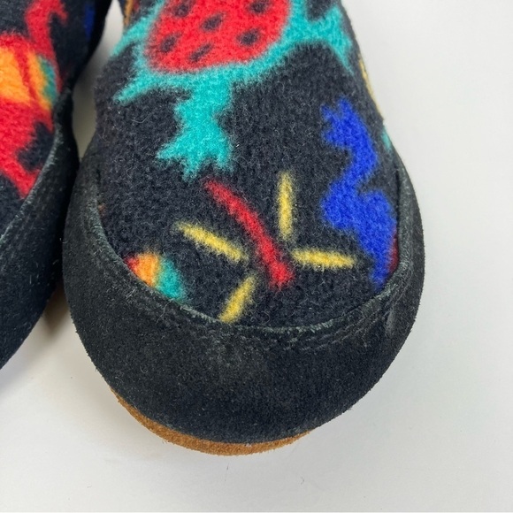 Acorn Kadabra Fleece Slippers Moccasins Wild Critters Kids Size 13 1/2 - 2 1/12 - Picture 3 of 13